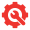 Custom welding and metal repair service icon