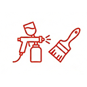 Professional finishing process for metal fabrication projects