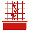 Decorative metal garden features and outdoor structures