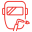 Glass and metal combination fabrication icon